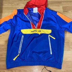 Mens Honda Racing  multi color Jacket
